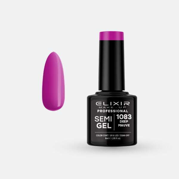 Ημιμόνιμο βερνίκι 8ml – #1083 (Deep Mauve) src=