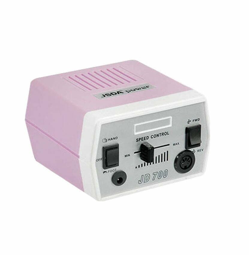 JSDA JD700 -Τροχός Νυχιών Ρεύματος 30000rpm με Πεντάλ σε Ροζ Χρώμα 35W src=