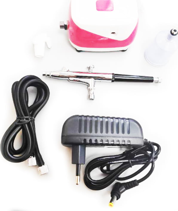 Επαγγελματικός Αερογράφος- Mini Beauty Airbrush System src=