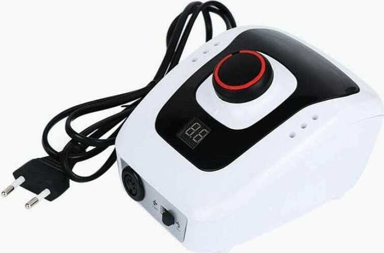 DM 206- Τροχός Νυχιών Ρεύματος 35000rpm με Πεντάλ σε Λευκό Χρώμα 65W src=