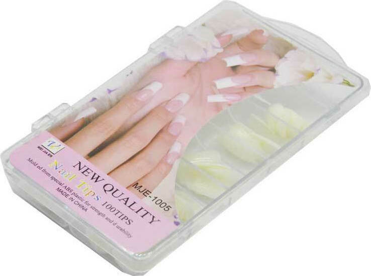 Tips Νυχιών Coffin 500 Τεμάχια Natural src=