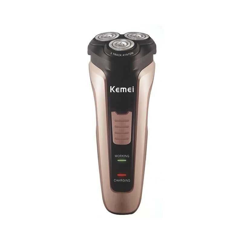 Kemei KM-1715 Ξυριστική Μηχανή Προσώπου Επαναφορτιζόμενη src=