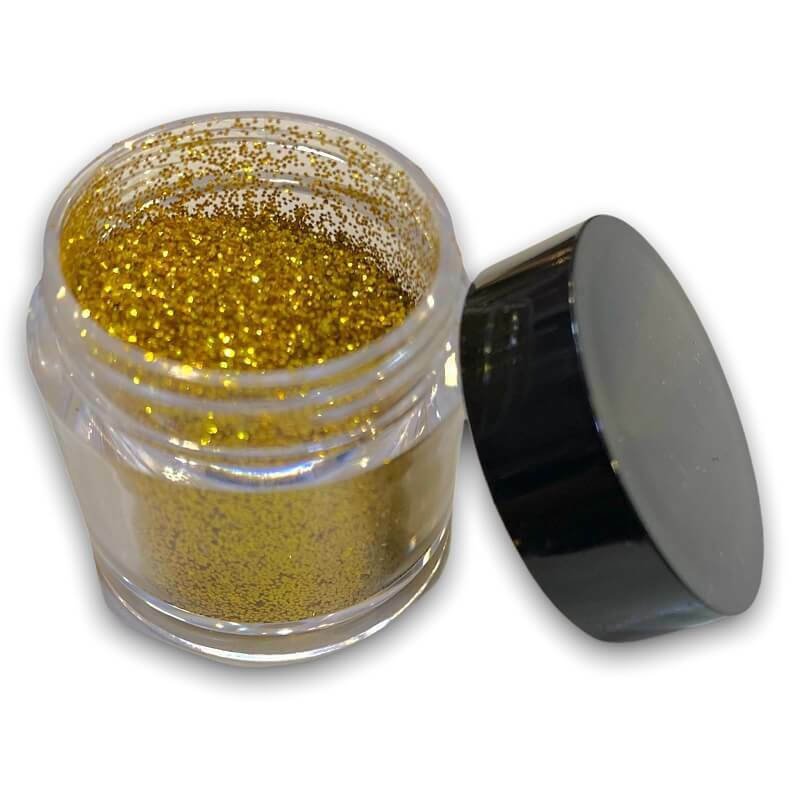 Σκόνη Διακόσμησης Νυχιών Glitter Gold src=