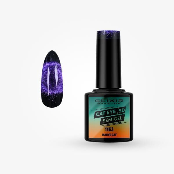 Ημιμόνιμο βερνίκι Cat Eye 5D 8ml – #1163 (Mauve Cat) src=