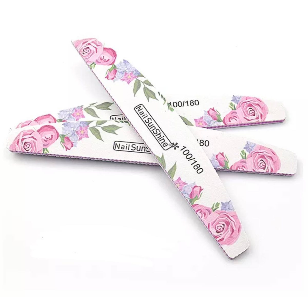 Λίμα Νυχιών 100/180 SunShine Flower Σε Ατομική Συσκευασία Σετ 25τ. src=