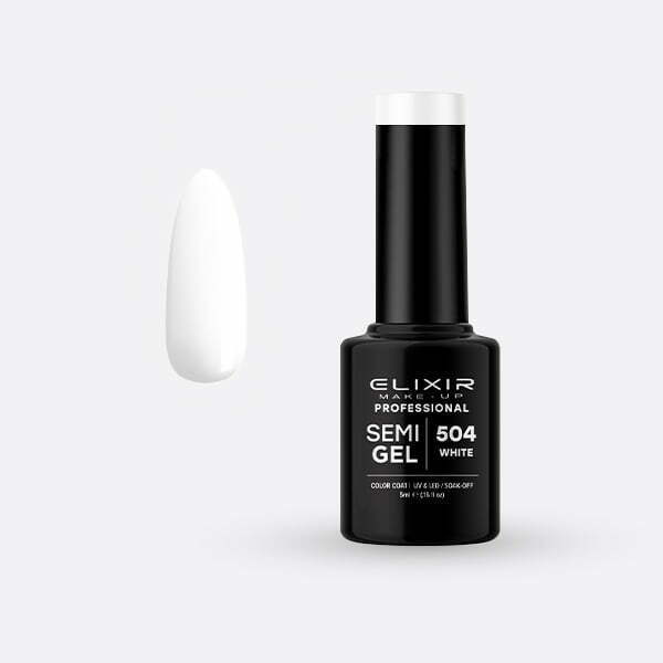Ημιμόνιμο βερνίκι 5ml – #504 (White) src=
