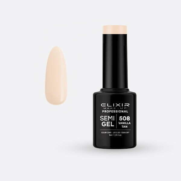 Ημιμόνιμο βερνίκι 5ml – #508 (Vanilla Tan) src=