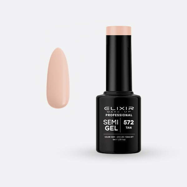 Ημιμόνιμο βερνίκι 5ml – #572 (Tan) src=