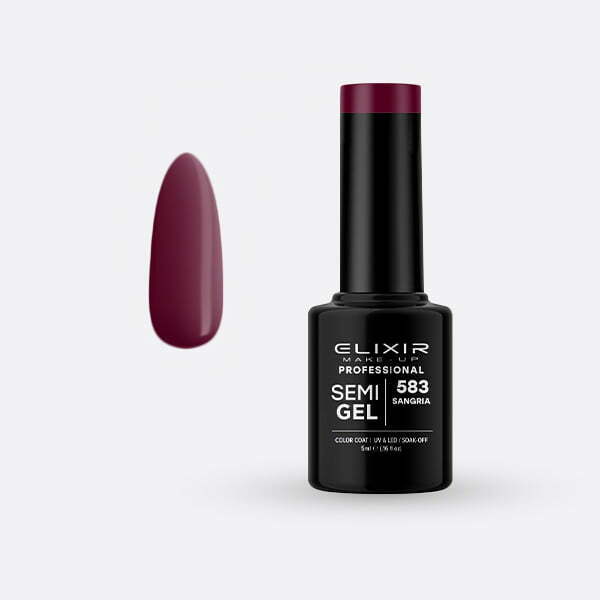 Ημιμόνιμο βερνίκι 5ml – #583 (Sangria) src=