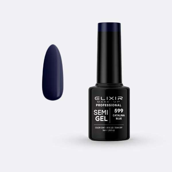 Ημιμόνιμο βερνίκι 5ml – #599 (Catalina Blue) src=