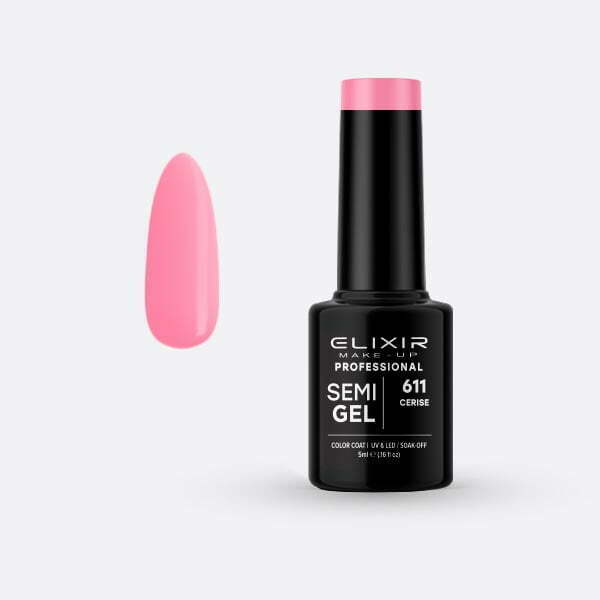 Ημιμόνιμο βερνίκι 5ml – #611 (Cerise) src=