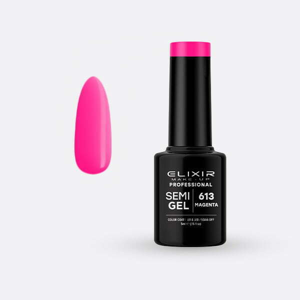 Ημιμόνιμο βερνίκι 5ml – #613 (Magenta) src=