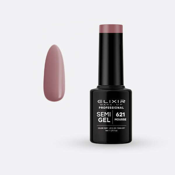 Ημιμόνιμο βερνίκι 5ml – #621 (Mousse) src=