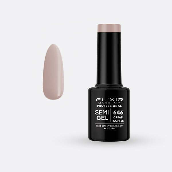 Ημιμόνιμο βερνίκι 5ml – #646 (Cream Coffee) src=