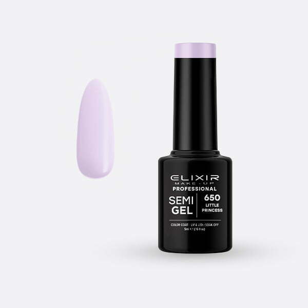 Ημιμόνιμο βερνίκι 5ml – #650 (Little Princess) src=