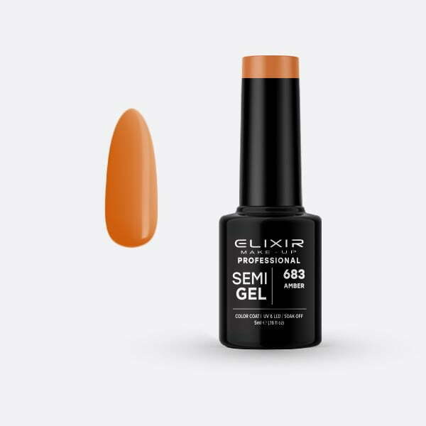 Ημιμόνιμο βερνίκι 5ml – #683 (Amber) src=