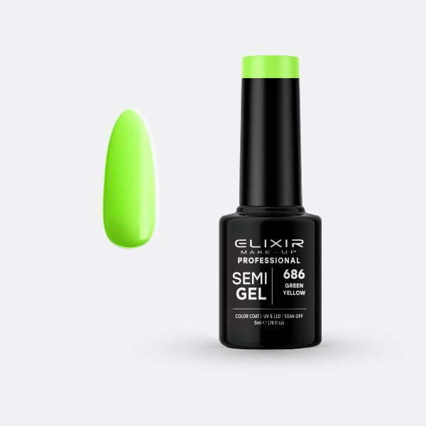 Ημιμόνιμο βερνίκι 5ml – #686 (Green Yellow) src=