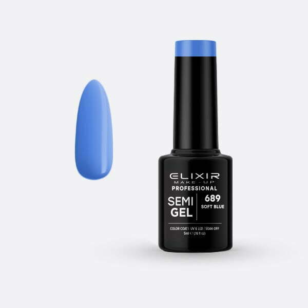 Ημιμόνιμο βερνίκι 5ml – #689 (Soft Blue) src=