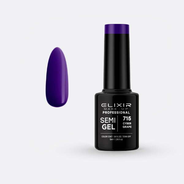 Ημιμόνιμο βερνίκι 5ml – #715 (Cyber Grape) src=
