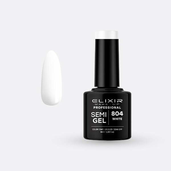 Ημιμόνιμο βερνίκι 8ml – #804 (White) src=