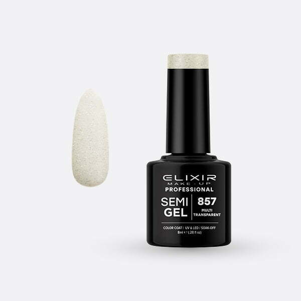 Ημιμόνιμο βερνίκι 8ml – #857 (Multi Transparent) src=