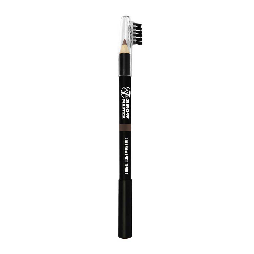 W7 Brow Master 3 in 1 Pencil Brown Μολύβι Φρυδιών – 1,5gr src=