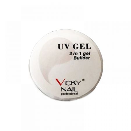 Builder Gel Vicky Nail- 15gr Διάφανο src=