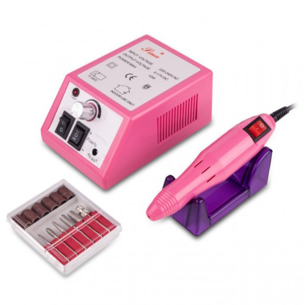 Mercedes 2000 Τροχός Νυχιών Ρεύματος 20000rpm σε Ροζ Χρώμα 12W src=