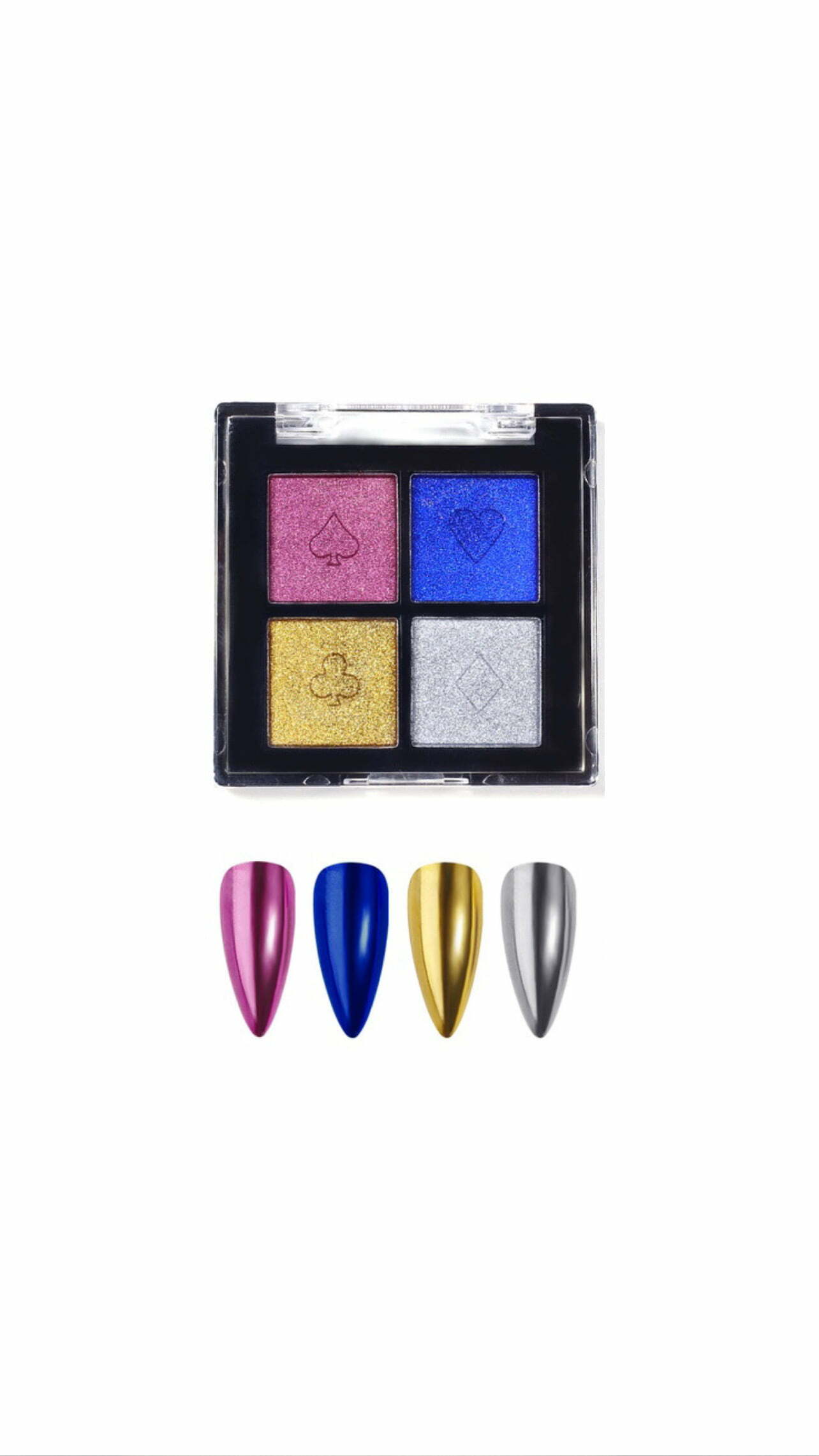 Σκόνη νυχιών mirror 4G02 pigment 4 αποχρώσεων src=
