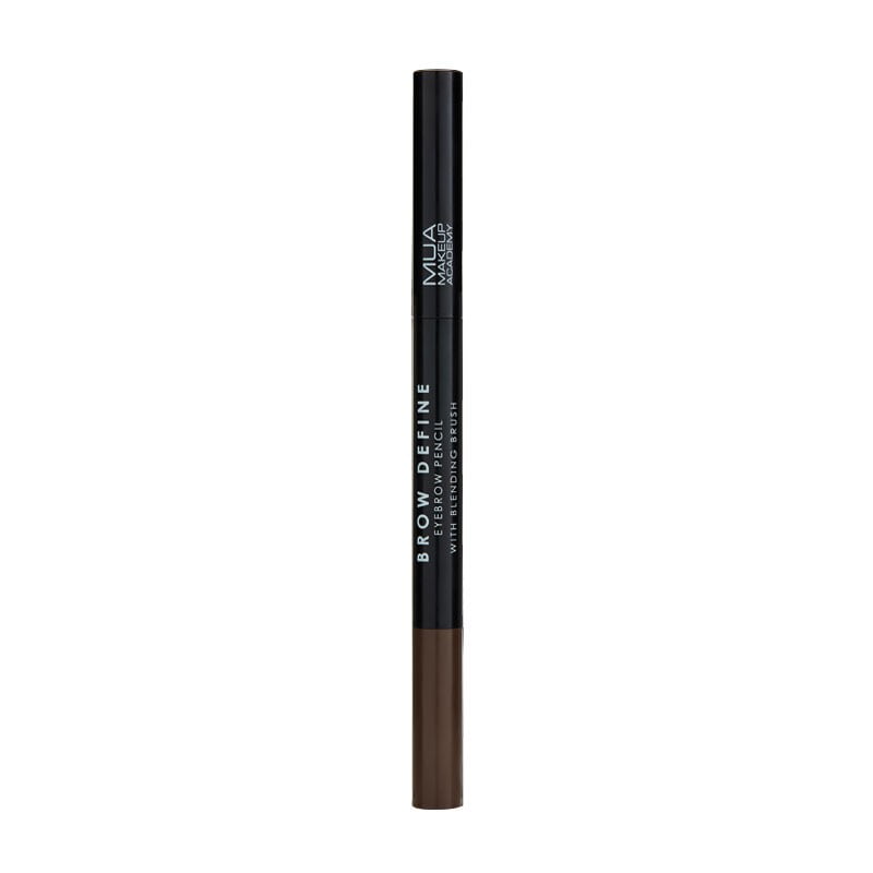 MUA – Brow Define Eyebrow Pencil – With Blending Brush – Dark Brown – 1,5gr src=