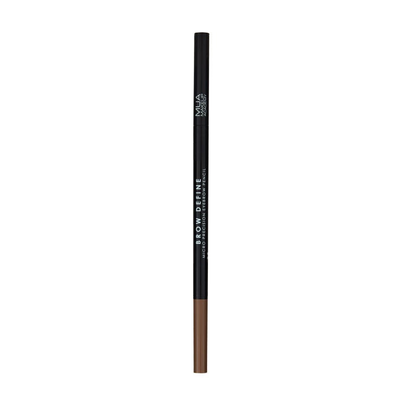 MUA BROW DEFINE MICRO EYEBROW PENCIL – MID BROWN src=