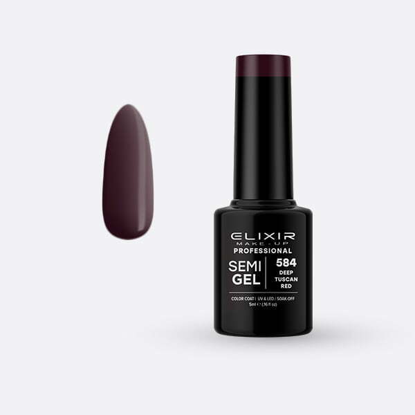 Ημιμόνιμο βερνίκι 5ml – #584 (Deep Tuscan Red) src=