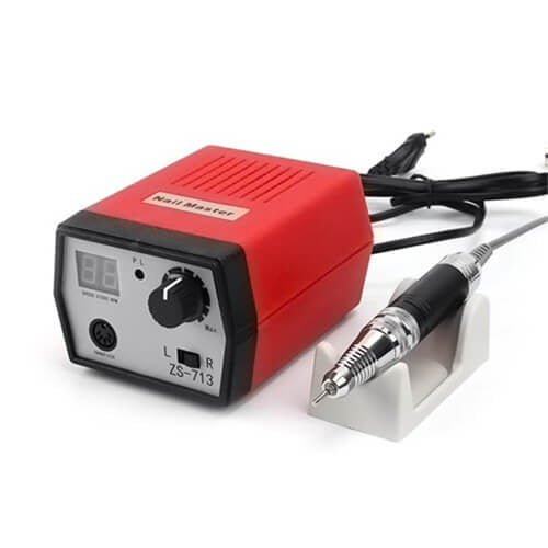 Τροχός νυχιών ZS-713 35000 στροφές 65W Κόκκινος src=