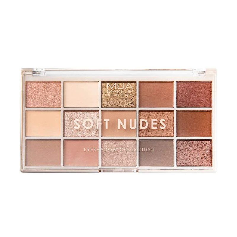 15 Shade Eyeshadow Palette MUA – SOFT NUDES