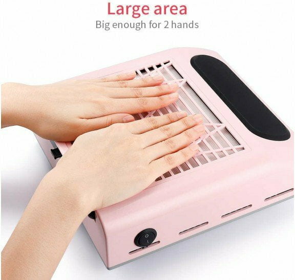 Απορροφητήρας Σκόνης Νυχιών 858-8 Pink 80W