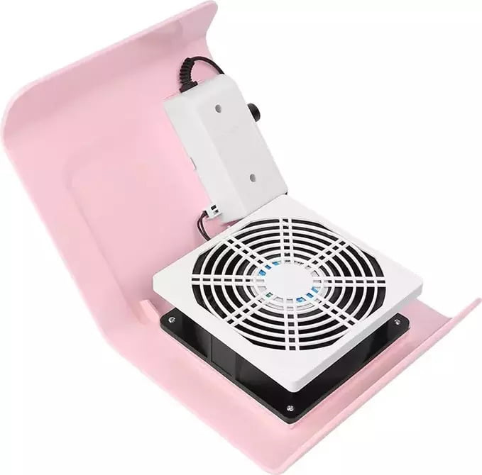 Απορροφητήρας Σκόνης Νυχιών 30W – 4500RMP – Dust Collector – Pink – NDC01P