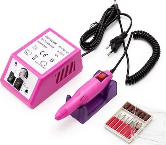 Mercedes 2000 Τροχός Νυχιών Ρεύματος 20000rpm σε Ροζ Χρώμα 12W