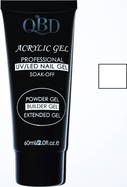QBD Acrygel Νυχιών 02 White 60ml