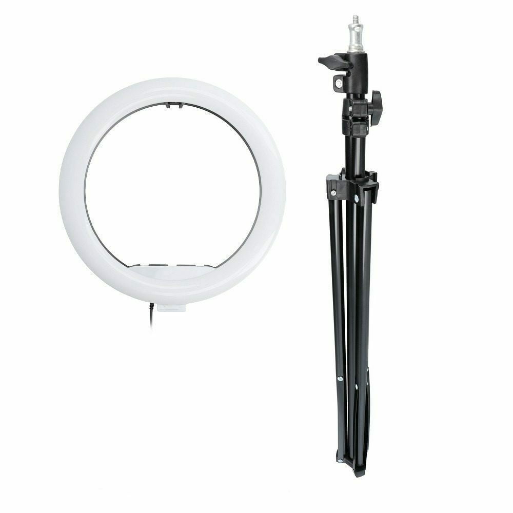Φωτιστικό LED Δαχτυλίδι Ring Light LED QX300 30cm 12″ με Τρίποδο