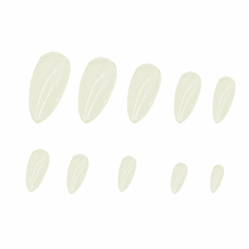 Nail tips 100τμχ λευκό χρώμα