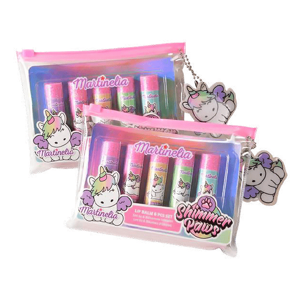 Martinelia -Shimmer Paws Unicorn Lip Balm Cosmetic Bag