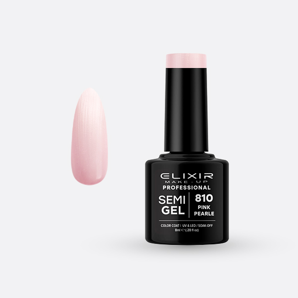 Ημιμόνιμο βερνίκι 8ml – #810 (Pink Pearle) src=