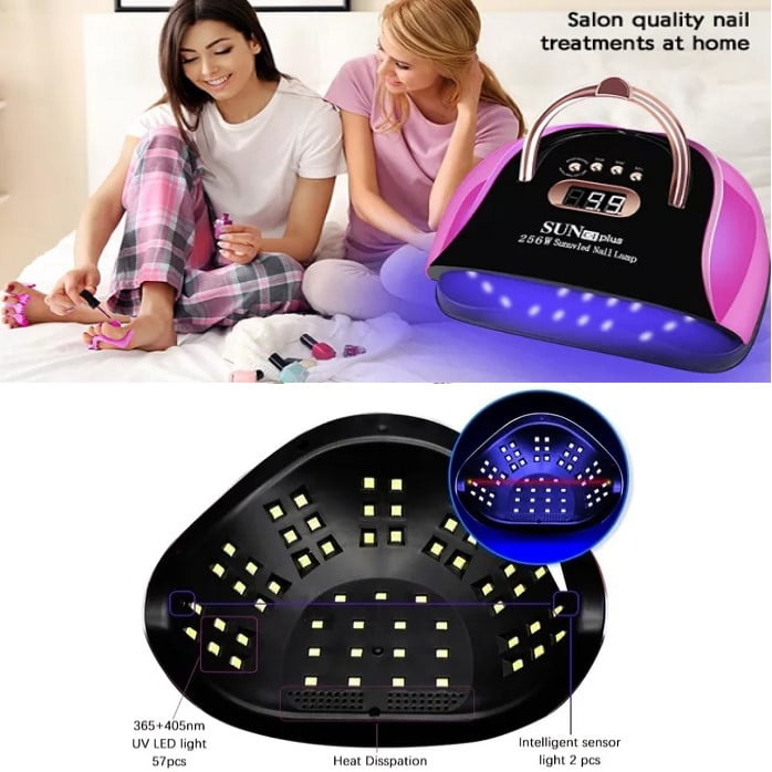 Φουρνάκι Νυχιών UV / LED 256W – Φούξια – Sun C4 Plus