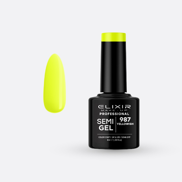 Ημιμόνιμο βερνίκι 8ml – #987 (Yellowish) src=