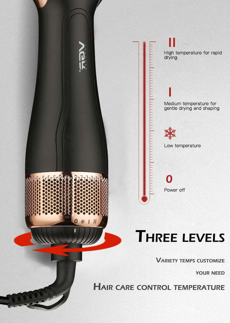 VGR V-492 hair straightener and curler – Επαγγελματική βούρτσα