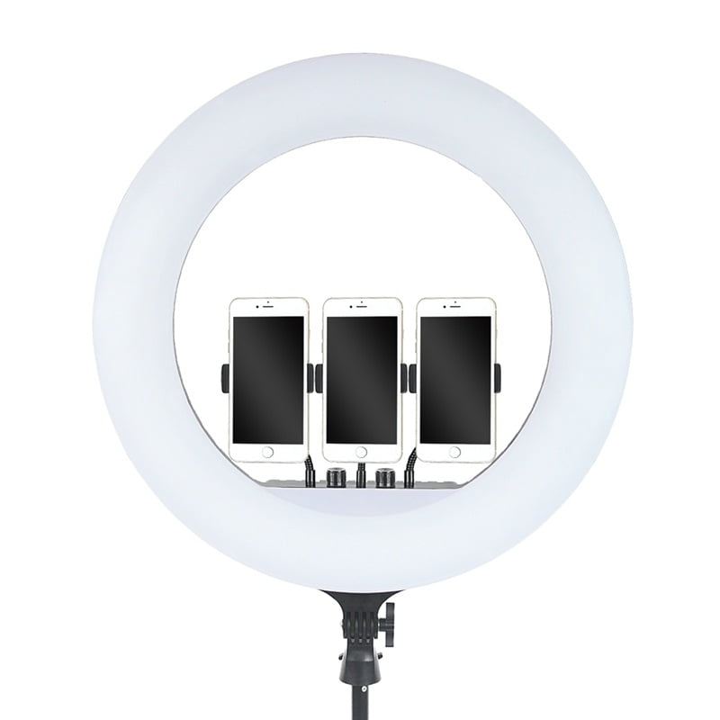 LED RL-21″ Soft Ring Light 54cm με Τρίποδο Δαπέδου και Βάση για Κινητό