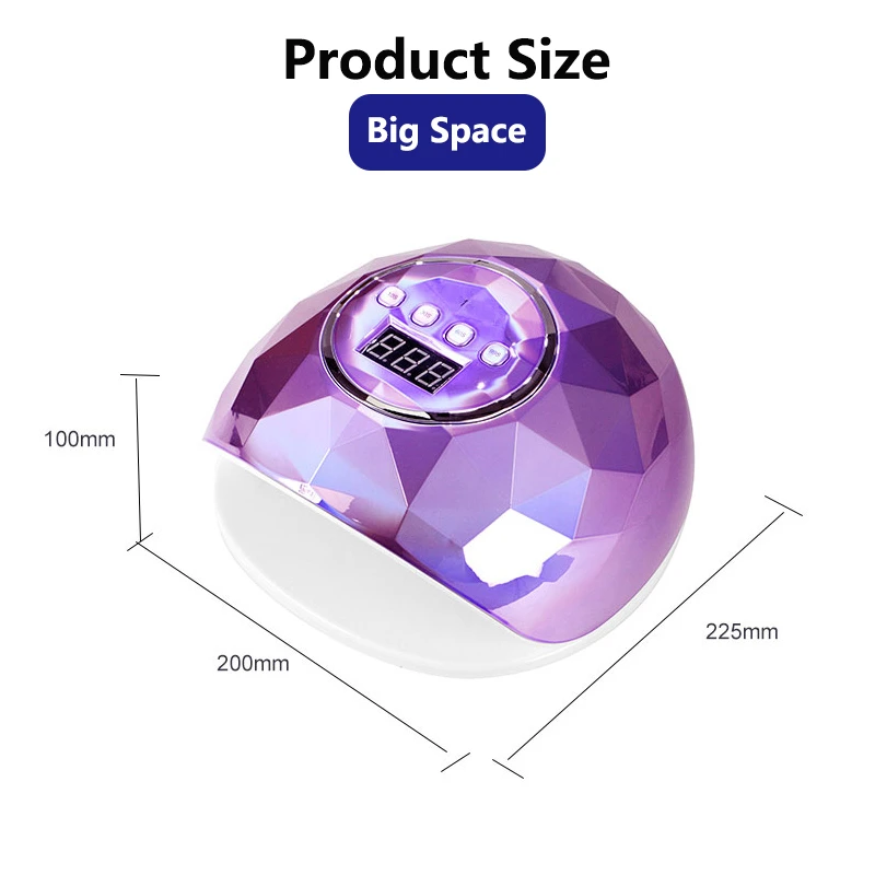 Φουρνάκι Νυχιών F6 Smart 2.0 Purple UV / LED 86W