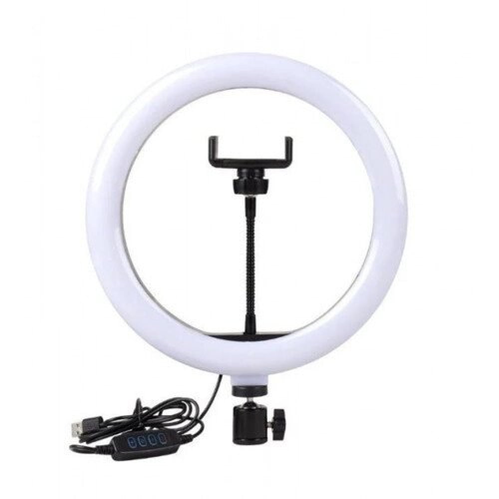 Φωτιστικό LED Δαχτυλίδι Ring Light LED QX300 30cm 12″ με Τρίποδο