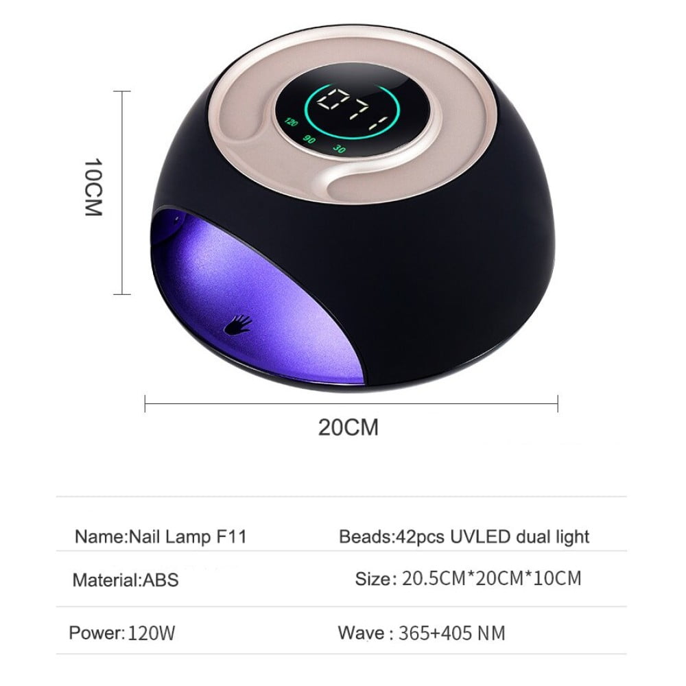 Sun UV/led F11 120W μαύρο