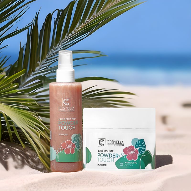 Cosmelia Hair & Body Mist Powder – Αρωματικό Σπρέι Σώματος & Μαλλιών 200ml